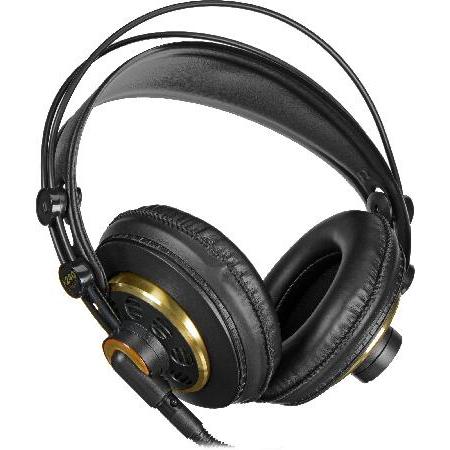 AKG K240 スタジオ プロフェッショナル セミオープン オーバーイヤー ステレオ ヘッドフォン バンドル Knox Gear ハードシェルヘッドフォンケース(2アイテム)｜koostore｜04