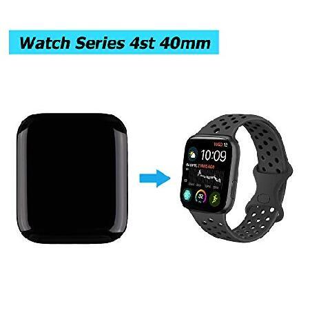 Vvsialeek 交換用スクリーン Apple Watchシリーズ4st 40mm (第4 Vvsialeek 交換用スクリーン Apple Watchシリーズ4st 40mm (第4
