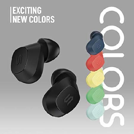 SOUL New S-Nano True Wireless Earbuds - in Ear Headphones, Ultra Portable, Bluetooth, IPX5 Waterproof, Transparency Mode - Yellow｜koostore｜03