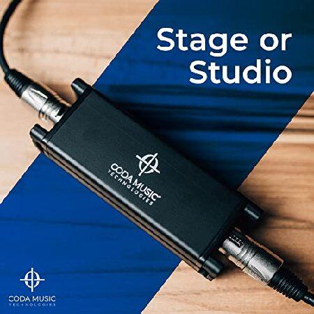 Coda MB-1 Mic Activator, Ultra-Clean Gain, Microphone Preamp Audio Booster for Studio or Home Recording, Livestream, Broadcast or Podcast - Single Cha｜koostore｜05