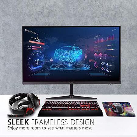 ViewSonic　OMNI　VX2718-P-MHD　27　1ms　Gaming　Inch　HDMI　1080p　Care,　Monitor　with　and　Adaptive　Eye　165Hz　Sync,　DisplayPort