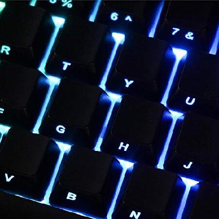 爆売り！ Gaming Mouse and Keyboard 60 Key Caps Side Letter Backlit ABS Keycaps for Mechanical Gaming Keyboard