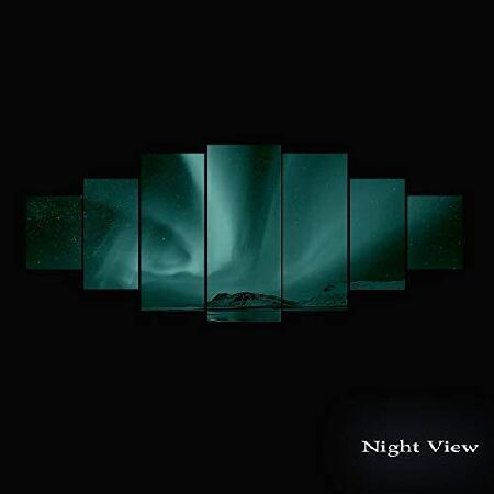Startonight Glass Wall Art - Northern Lights - Landscape Acrylic