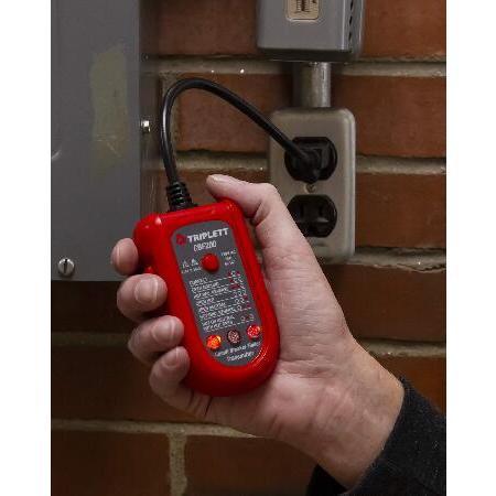 Triplett CBF200 3-in-1 Circuit Breaker Finder， GFCI Receptacle