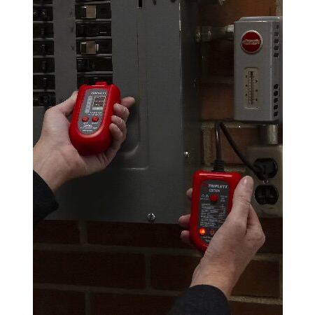 Triplett CBF200 3-in-1 Circuit Breaker Finder， GFCI Receptacle