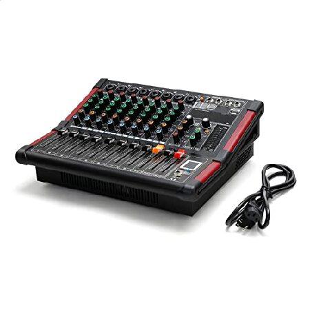 TC-Home 8 Channel Powered Mixer Professional Mixing Amplifier 16DSP TRS USB Bluetooth Home Recording｜koostore｜05