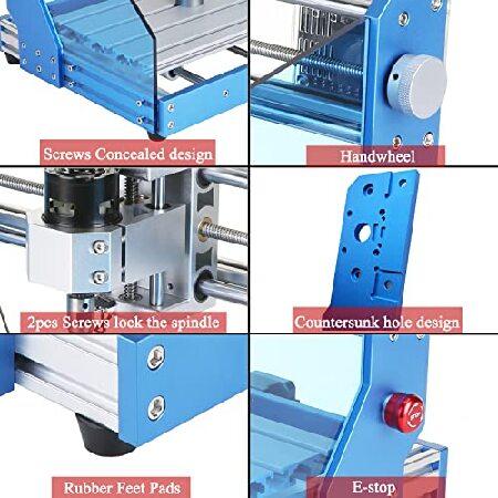 Mostics　CNC　3018　Router,　CNC　Machine　Milling　Wood　with　Machine　Cutting　Router　Knobs　Engraving　Pro　with　5.5W,