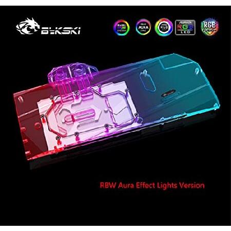 Bykski GPU Waterblock GPU Water Cooler GPU Liquid Cooling Block for ASROCK Radeon RX 6800 XT RX 6900 XT Phantom Gaming D 16G OC Taichi X 16G OC (12V 4｜koostore｜02