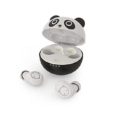 即購入 Jinpei Cute Panda Wireless Earphones， Waterproof， Noise Cancelling in-Ear erbuds， TWS Stereo Headphones， Built in mic Headset Premium Sound with deep