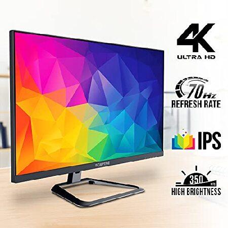 Sceptre　4K　IPS　x　to　27&quot;　Speakers,　Monitor　Black　3840　DisplayPort　2021　(U275W-UPT)　2160　UHD　HDMI　99%　sRGB　70Hz　up　Build-in