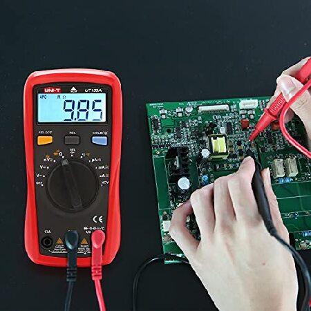 UNI-T Digital Multimeter Tester UT133A, AC DC Voltage Current Dmm Multimeter 6000 Counts Auto Ranging NCV Measures Volt Amp Ohm Capacitance Frequency｜koostore｜06