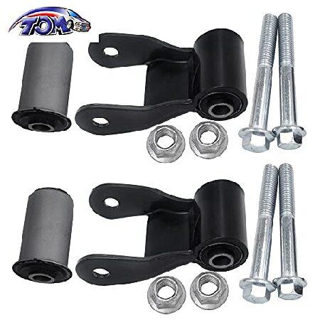 TOM - 2pc Leaf Spring Shackle Kit for 1997-2011 for Ram Dakota for Mitsubishi Raider for Dodge Dakota 52039204 722020｜koostore｜02