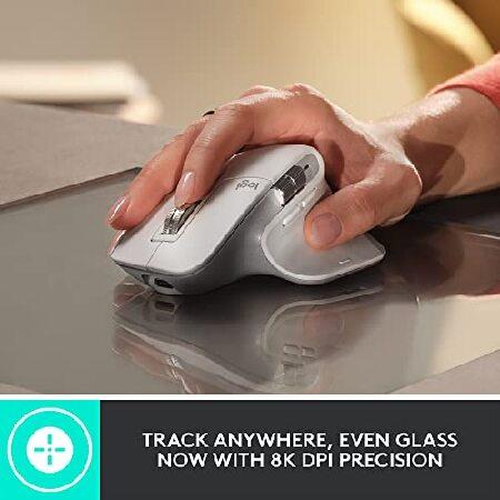 Logitech MX Master 3S - Wireless Performance Mouse with Ultra-fast Scrolling, Ergo, 8K DPI, Track on Glass, Quiet Clicks, USB-C, Bluetooth, Windows, L｜koostore｜02