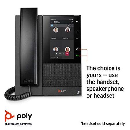 Poly CCX 505 Teams Edition Phone with Handset (Polycom) - Wi Poly CCX 505 Teams Edition Phone with Handset (Polycom) - Wi