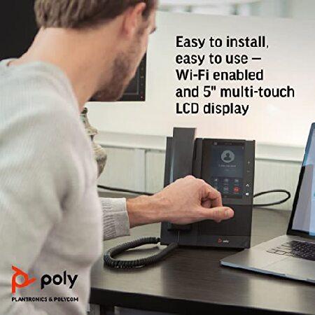 Poly CCX 505 Teams Edition Phone with Handset (Polycom) - Wi Poly CCX 505 Teams Edition Phone with Handset (Polycom) - Wi