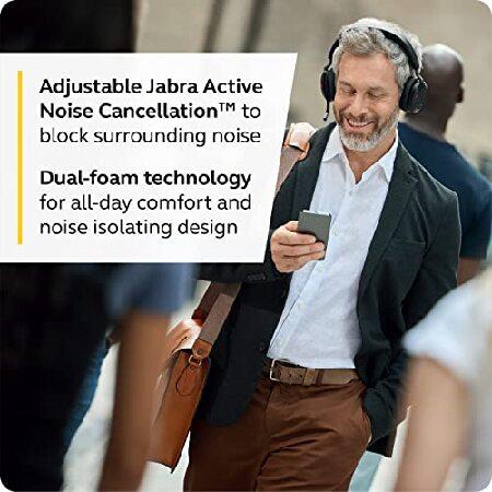 ディズニープリンセスのベビーグッズも大集合 Jabra Evolve2 75 PC Wireless Headset with Charging Stand and 8-Mic Technology - Dual Foam Stereo Headphones with Advanced Active Noise Cancelling， USB