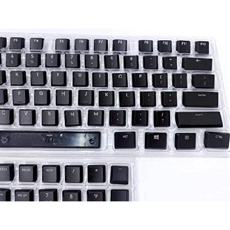 forG915 Complete Set of 109 keycaps to Replace Logitech G915/G913/G815/G813 TKL RGB Mechanical Gaming Keyboard (Black 109 Keys) (G915 Full Set of keyc｜koostore｜03