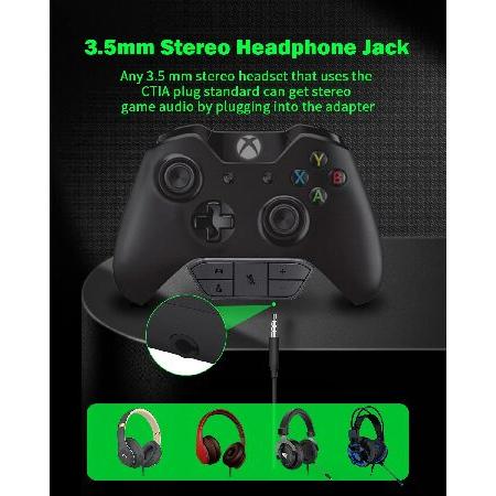 AOJAKI ステレオヘッドセットアダプター Xbox コントローラー AOJAKI ステレオヘッドセットアダプター Xbox コントローラー