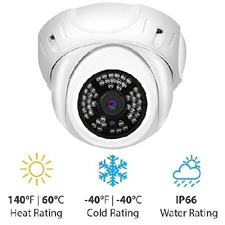 格安オンラインストア GW Security 5MP IP PoE Outdoor Indoor Microphone Dome Security Camera (GW5091IP)