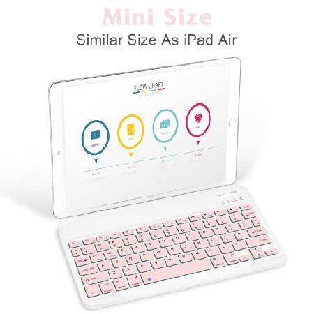 Rechargeable Bluetooth Keyboard and Mouse Combo Ultra Slim Full-Size Keyboard and Ergonomic Mouse for Lenovo Yoga Smart Tab and All Bluetooth Enabled｜koostore｜05