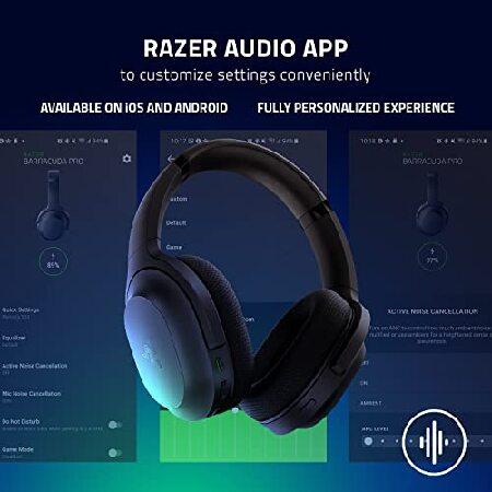ラスト1点 Razer Barracuda Wireless Gaming ＆ Mobile Headset (PC， Playstation， Switch， Android， iOS): 2.4GHz Wireless + Bluetooth - Integrated Noise-Cancelling M
