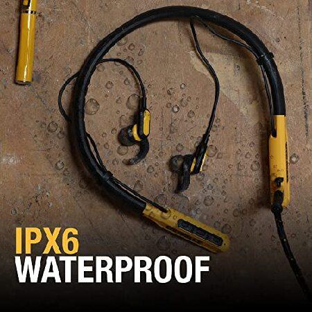 Wireless Bluetooth Neckband Headphones - Neckband Earphones with 15H Playtime - Noise-Isolating Wireless Earbuds - Jobsite Pro Built-in Mic for 【熱】