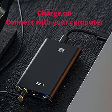 FiiO Q3 ヘッドホンアンプ ポータブル 高解像度 DAC DSD512 スマートフォン/PC/ノートパソコン/ホーム/カーオーディオ用 iOS/Android 2.5/3.5/4.4mm出力に対応 (｜koostore｜03