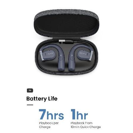 100％本物保証！ Cleer Audio ARC Open-Ear True Wireless Headphones with Touch Controls， Long-Lasting Battery Life， Touch Control， and Powerful Audio for Music， Podcast