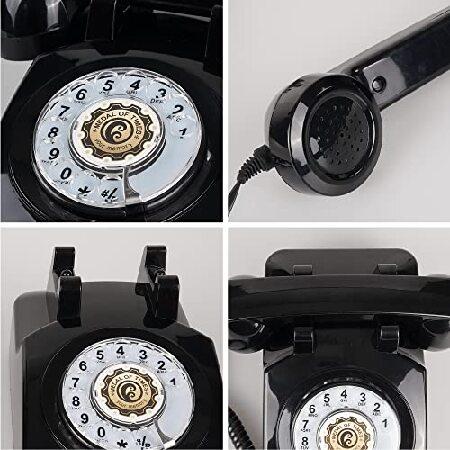 DanSoony - レトロ ロータリー 電話 1960年代スタイル ヴィンテージ  