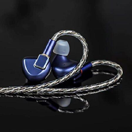 オンライン販売済み LETSHUOER S12 Pro 14.8mm Planar Magnetic Driver in-Ear Monitor， HiFi IEM in-Ear Earphones with CNC Machined Aluminum Alloy Ear Cavities (Blue， S12 PRO