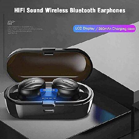 激安工場直販 Hoseili【2022new editionBluetooth Headphones】.Bluetooth 5.0 Wireless Earphones in-Ear Stereo Sound Microphone Mini Wireless Earbuds with Headphones a
