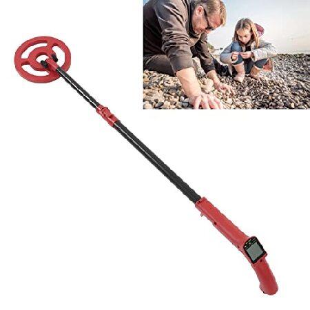 安い買蔵 Miokycl Metal Detector， 360°Search Gold Treasure Pinpointing Finder Probe， Gold Coin Treasure Hunt Junior Beginner Adult Kids(Red Detector)