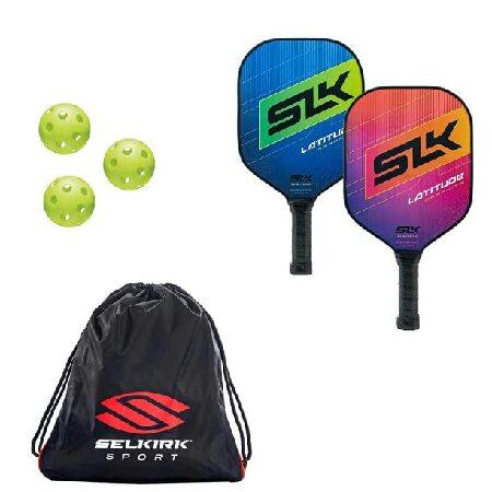 Selkirk SLK Latitude ピックルボールバンドル - パドル2個 Selkirk SLK Latitude ピックルボールバンドル - パドル2個