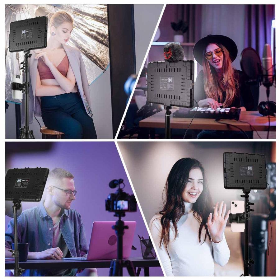 NiceVeedi 撮影用ライト LEDビデオライト 写真スタジオ撮影 2800 NiceVeedi 撮影用ライト LEDビデオライト 写真スタジオ撮影 2800