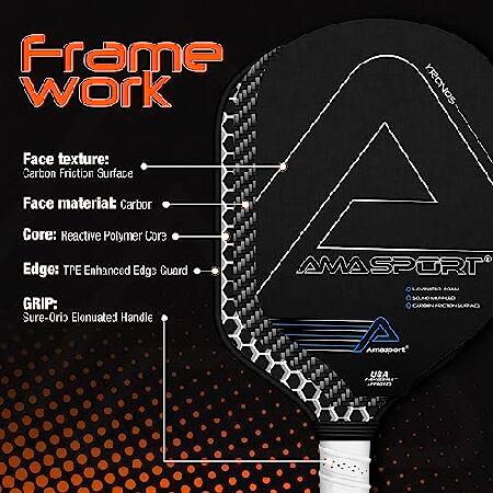 正規品 2023-CONTROL ピックルボールパドル 上級者向け - グラファイト＆カーボンファイバーピックルボールラケット - 最高のピックルボールパドル USA ピックルボール 【2999315794】(15900円)