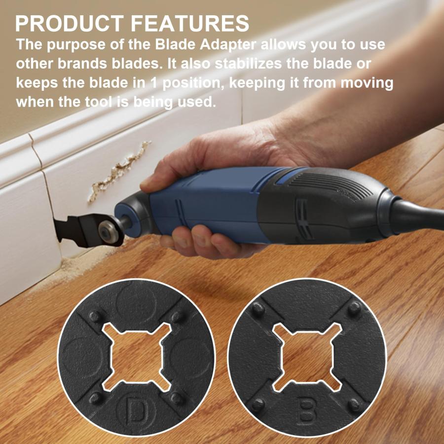 マルチツールブレードアダプター 692496002 交換用 Rid-GID マルチ