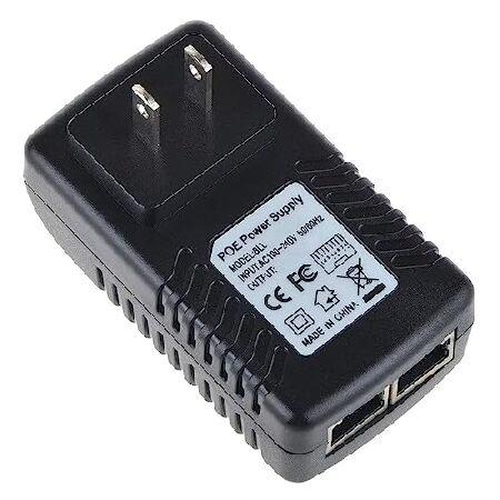 公式ショップから探す kybate AC/DC Adapter for Mitel P/N: 57008333 Model: PW147RB4800N02 SL Power Electronics 48V DC Over Ethernet PoE Power Supply Injector with Cable Powe