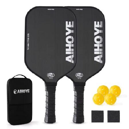 Aihoye PRO ピックルボールパドル - 未加工 T700 カーボン Aihoye PRO ピックルボールパドル - 未加工 T700 カーボン