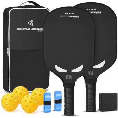 ピックルボールパドル2個セット、USAPA承認アルミニウムピックル ピックルボールパドル2個セット、USAPA承認アルミニウムピックル