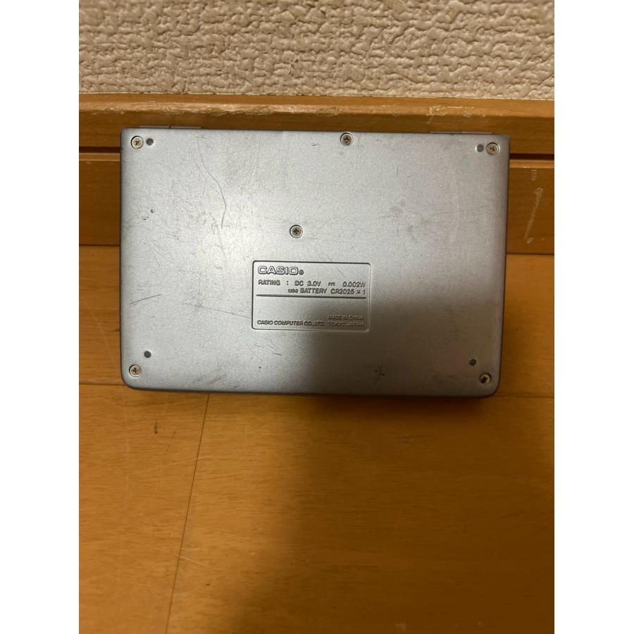 中古 カシオ 金融電卓 繰上返済・借換計算対応 折りたたみ手帳タイプ