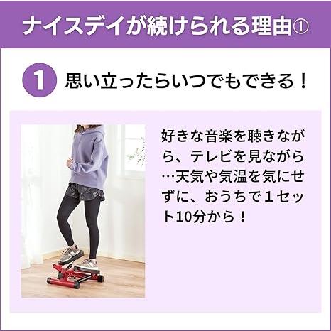 中古 Shop Japan(ショップジャパン) 健康ステッパー ナイスデイ 有酸素 
