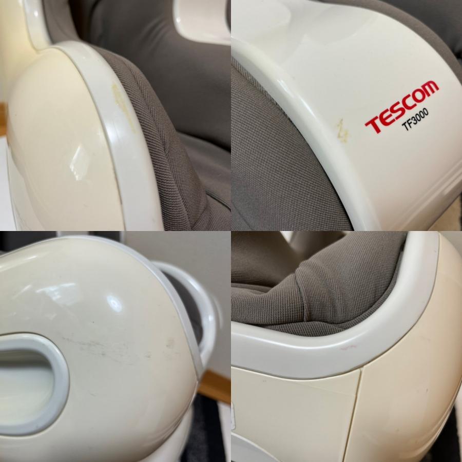 中古 TESCOM エアーフットマッサージャー クリーム TF3000-C