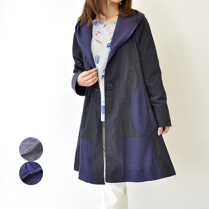 モダンファッションスタイル ベスト40 代 女性 ネイビー コート レディース 冬