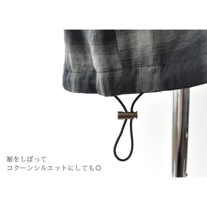 レディースコート オータムコート リバーシブルコート 2way ゆったり チェック柄 綿素材 おしゃれ 秋物 婦人服 40代 50代 アウター スプリングコート ストレッチ Ko14 ミセスカジュアル専門店 Koran 通販 Yahoo ショッピング