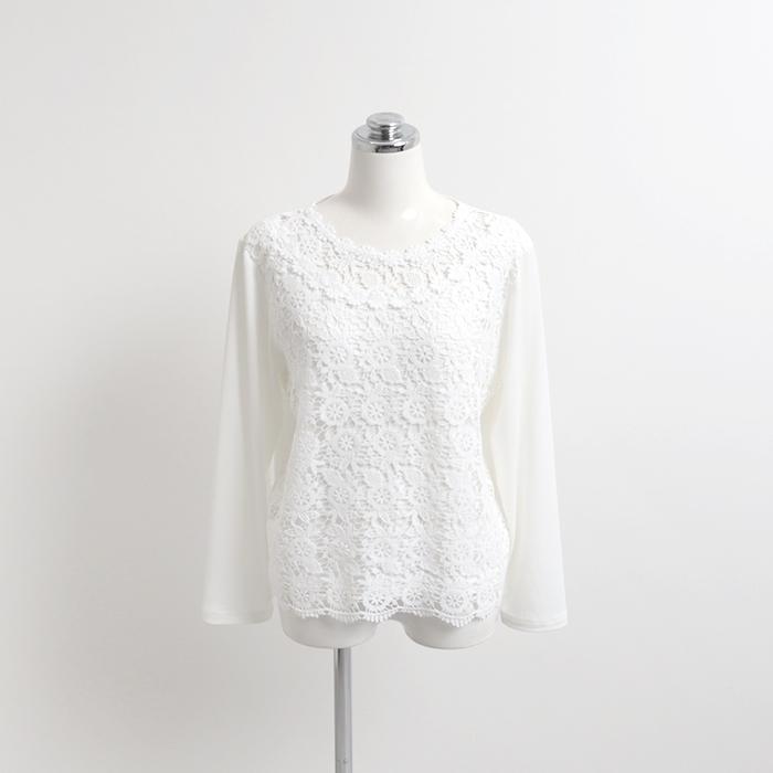 レディース 女性 カットソー フォーマル インナー ブラウス Tシャツ 長袖 40代 50代 ミセスファッション 結婚式 入学式 卒業式 MLサイズ |  | 05