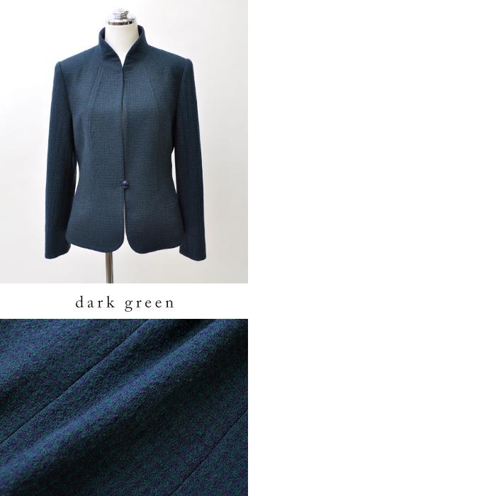 ウールジャケット レディース スタンドカラー 立ち襟 秋物 冬物 女性議員 登壇 舞台 パーティー 発表会 式典 Ko48 J1978 ブティックコーラン 通販 Yahoo ショッピング