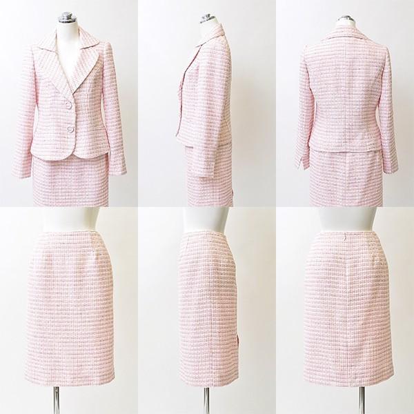 日本製 レディース フォーマルスーツ ツイード 卒業式 ママスーツ 母親 ミセス 40代 50代 ピンク 議員スーツ 鮮やか 高級 タイトスカート Ko48 T14 23 ブティックコーラン 通販 Yahoo ショッピング