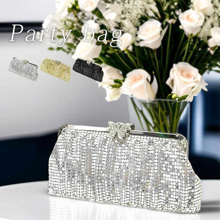 パーティーバッグ Partybag クラッチバッグ パーティー キラキラ 結婚
