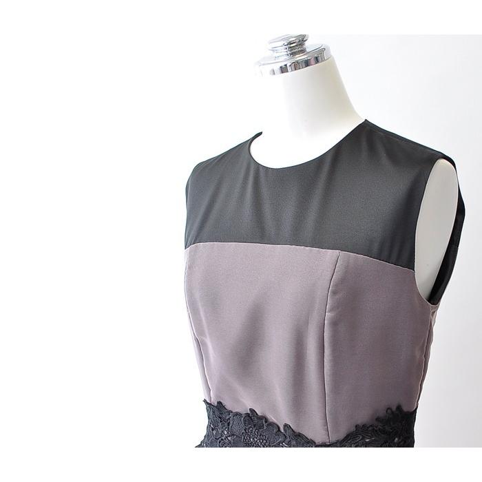 パーティードレス ワンピースドレス フォーマルドレス 結婚式 披露宴 二次会 国内正規品 祝賀会 式典 お呼ばれ 9号 高級 シャンパン ミモレ丈 M レース ピンク オーガンジー