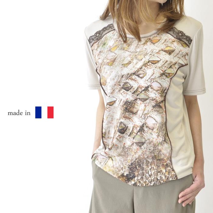 フランス製 夏物 半袖カットソー 女性 レディース ファッション カジュアル 母の日 プレゼント ギフト 50代 60代 高品質 Ko99 ブティックコーラン 通販 Yahoo ショッピング